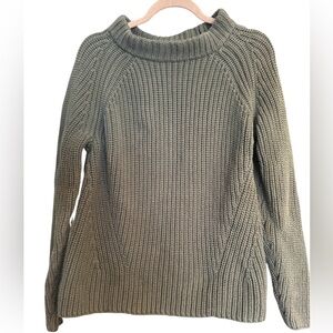 Goodthreads Green Cotton Knit Sweater